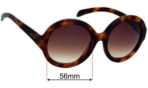 Replacement Lenses for Prada SPR24Z 56mm by Sunglass Fix™